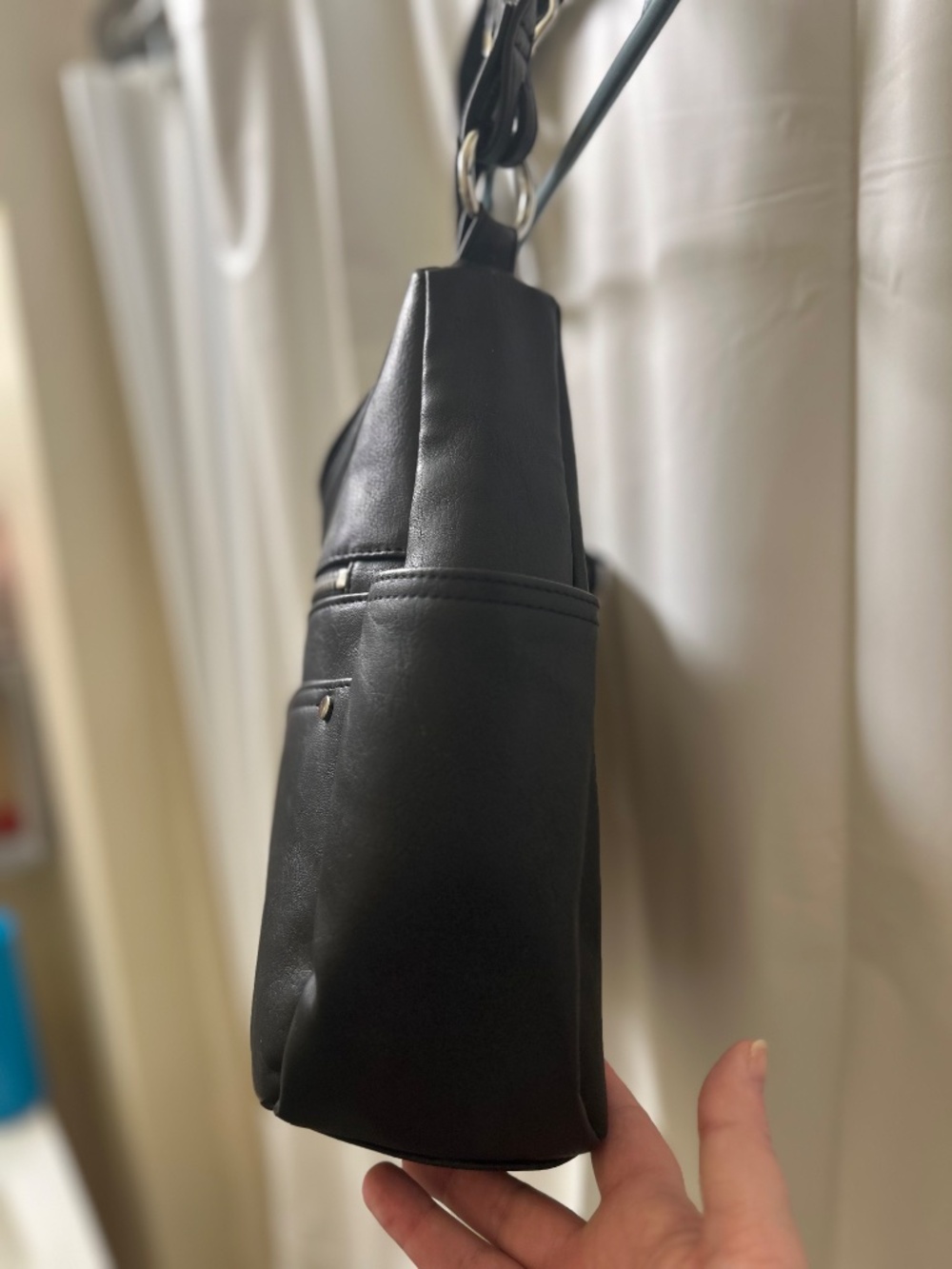 Rossetti Black Shoulder Bag Like New! - Picture 4 of 13